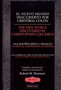Title: El nuevo mundo descubierto por Cristóbal Colón- The New World Discovered by Christopher Columbus