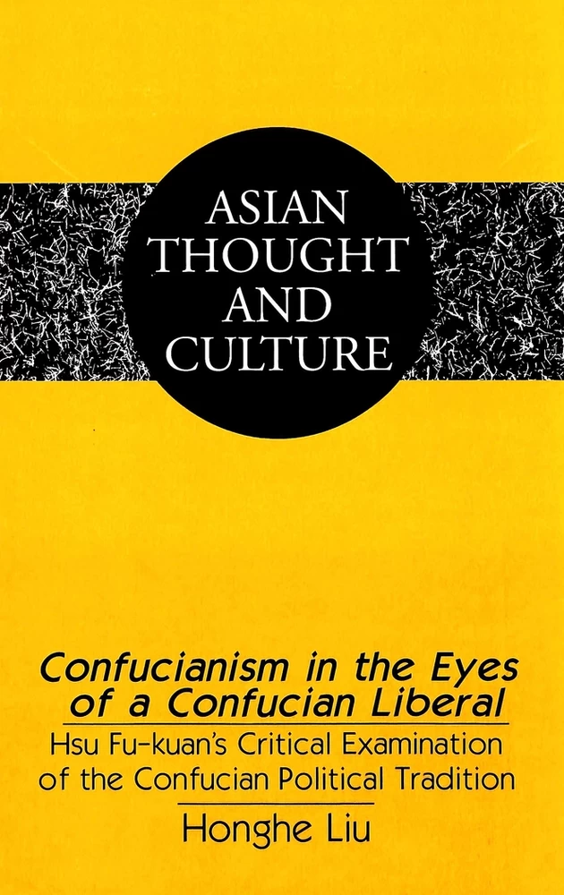 Title: Confucianism in the Eyes of a Confucian Liberal