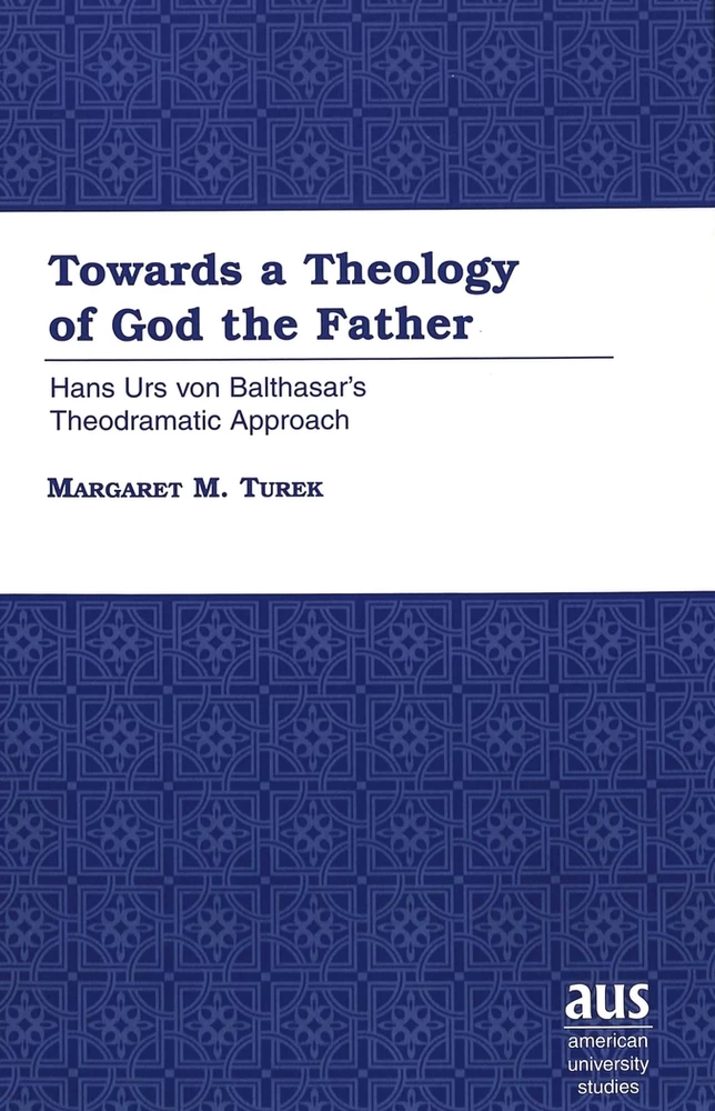 Title: Towards a Theology of God the Father