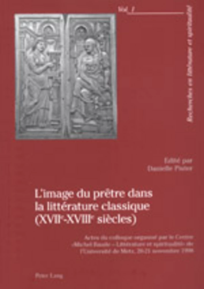 Title: L’image du prêtre dans la littérature classique (XVIIe -XVIIIe siècles)