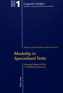 Title: Modality in Specialized Texts