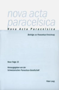 Title: Nova Acta Paracelsica