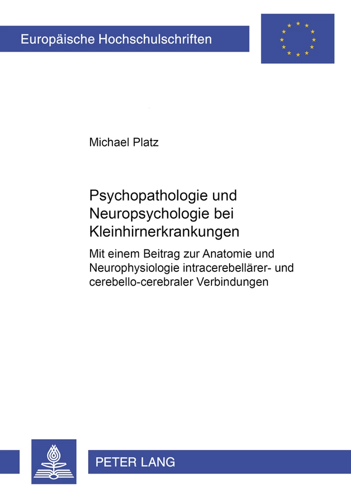 Title: Psychopathologie und Neuropsychologie bei Kleinhirnerkrankungen