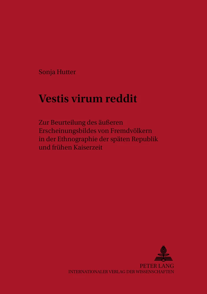 Titel: Vestis virum reddit