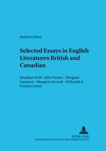 Title: Selected Essays in English Literatures: British and Canadian