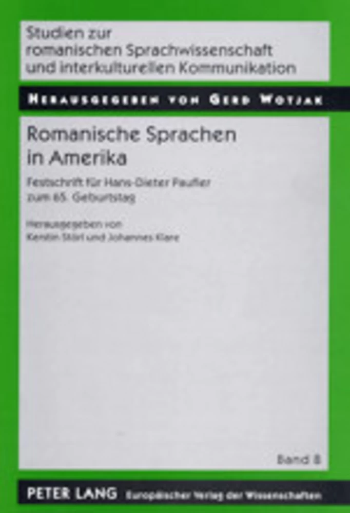 Titel: Romanische Sprachen in Amerika