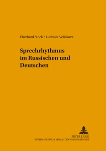 Title: Sprechrhythmus im Russischen und Deutschen