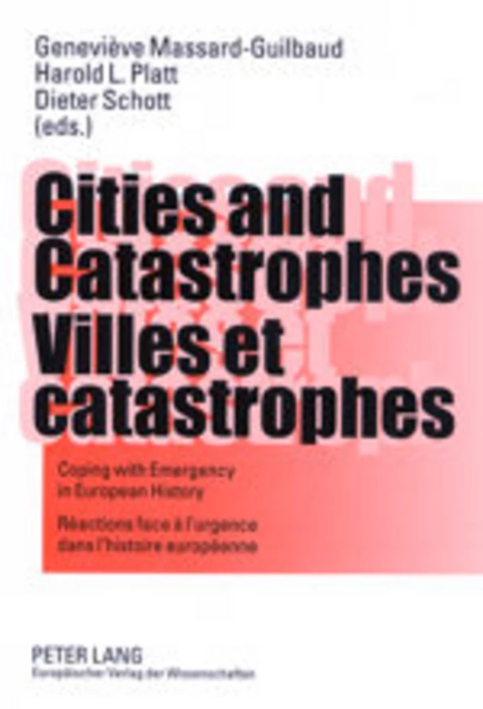 Title: Cities and Catastrophes- Villes et catastrophes