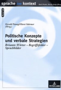 Titel: Politische Konzepte und verbale Strategien