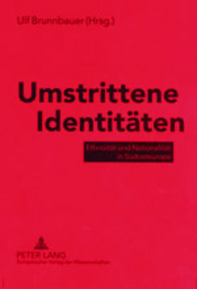 Titel: Umstrittene Identitäten