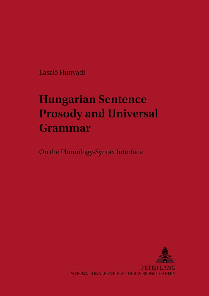 Title: Hungarian Sentence Prosody and Universal Grammar