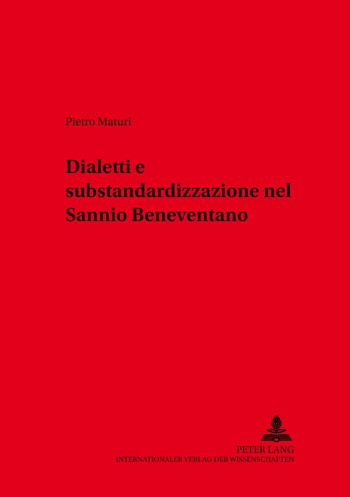 Title: Dialetti e substandardizzazione nel Sannio Beneventano