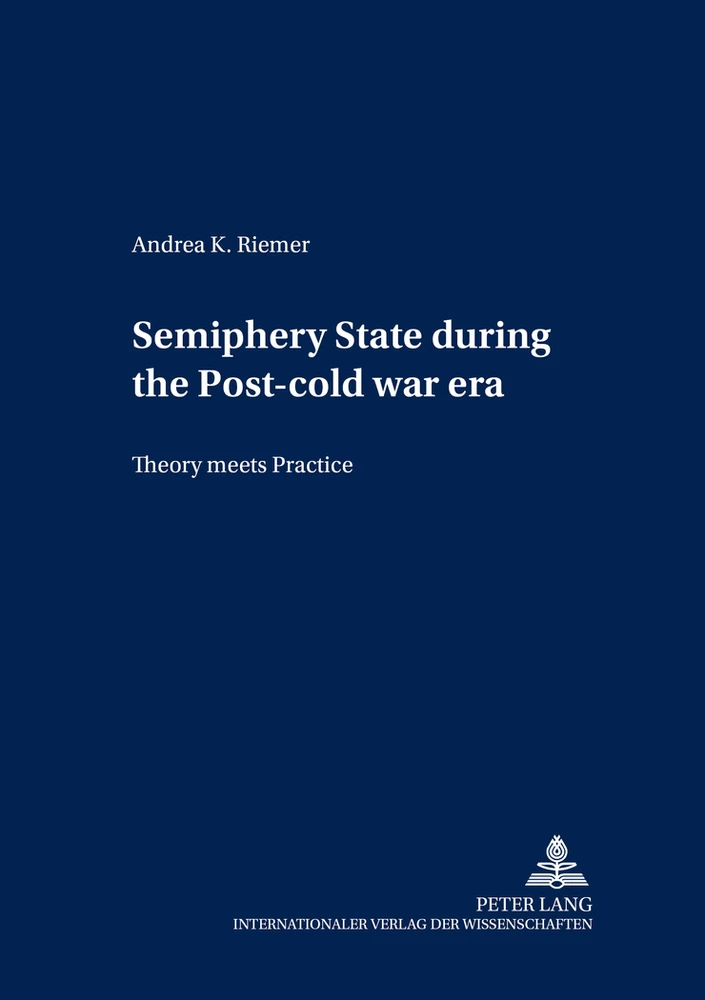 Title: Semiperiphery States during the Post-cold War Era
