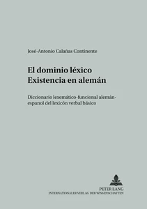 Title: El dominio léxico «Existencia» en alemán