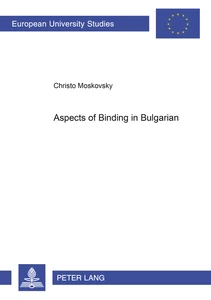 Title: Aspects of Binding in Bulgarian