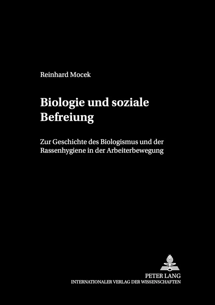 Titel: Biologie und soziale Befreiung