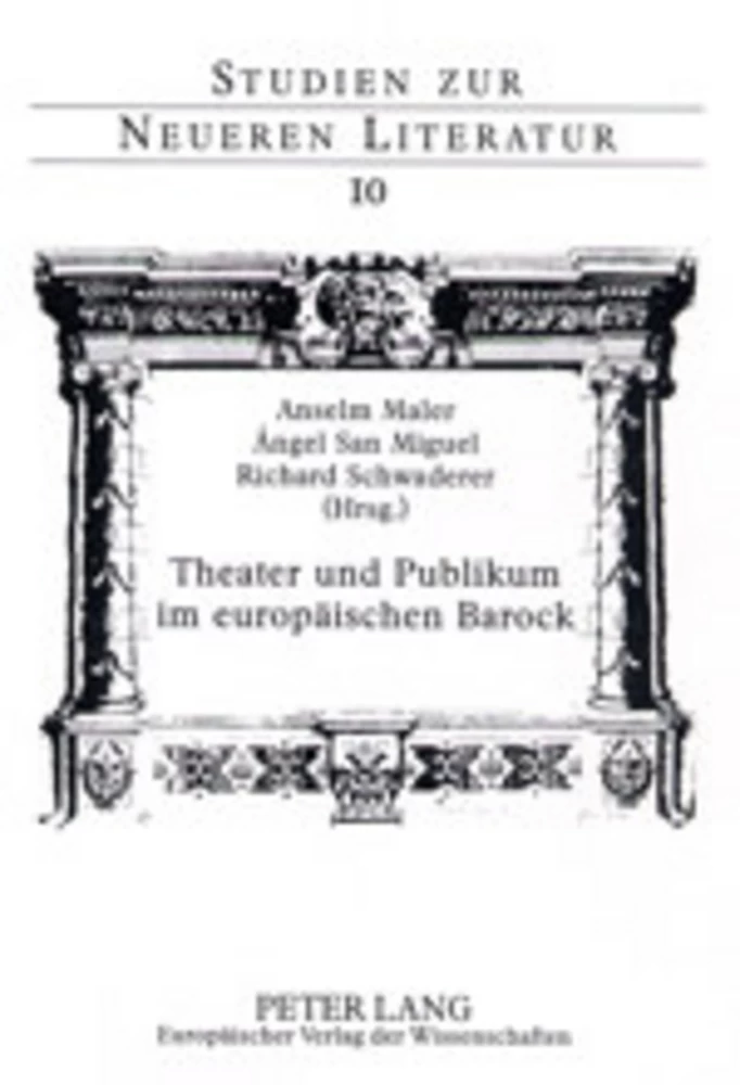 Titel: Theater und Publikum im europäischen Barock