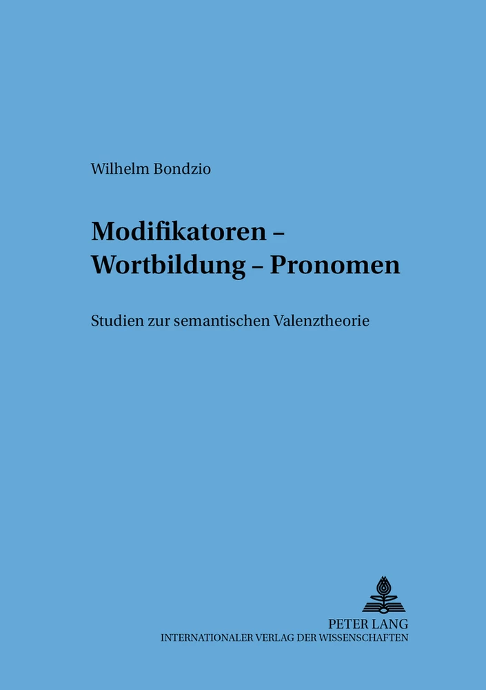 Title: Modifikatoren – Wortbildung – Pronomen