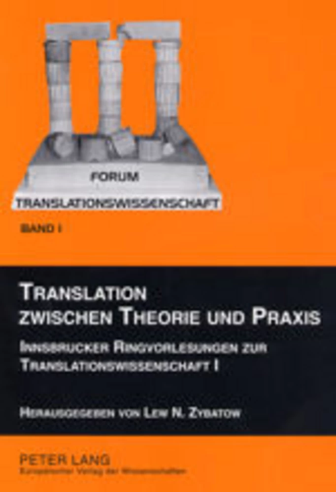 Titel: Translation zwischen Theorie und Praxis