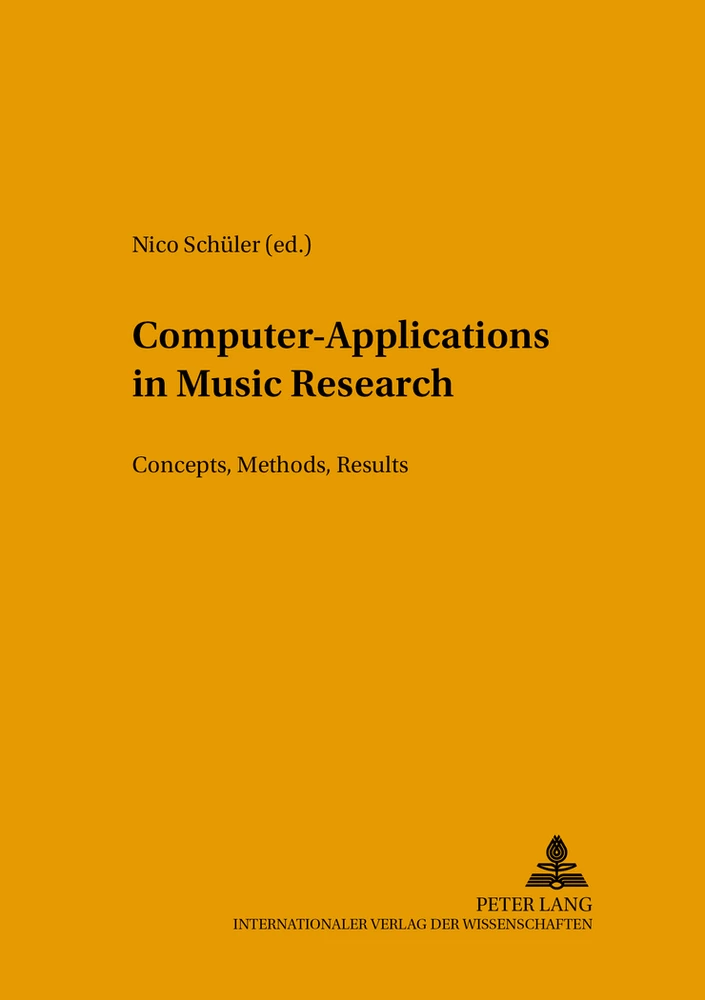 Title: Computer-Applications in Music Research