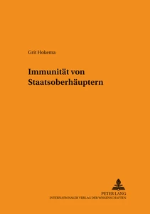 Title: Immunität von Staatsoberhäuptern