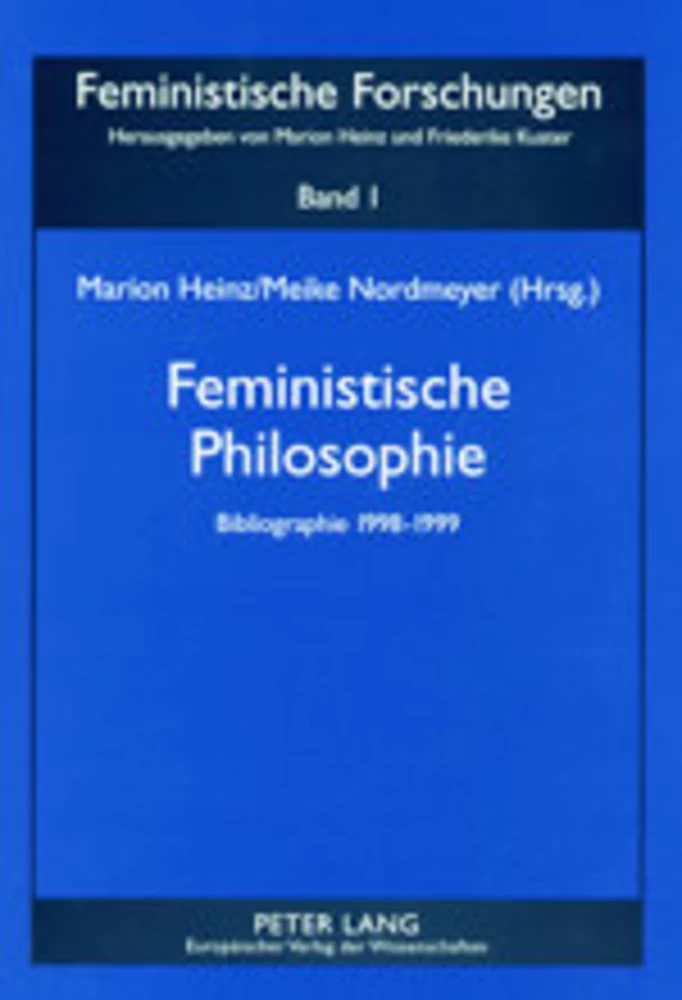Titel: Feministische Philosophie