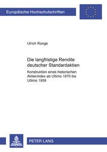 Title: Die langfristige Rendite deutscher Standardaktien