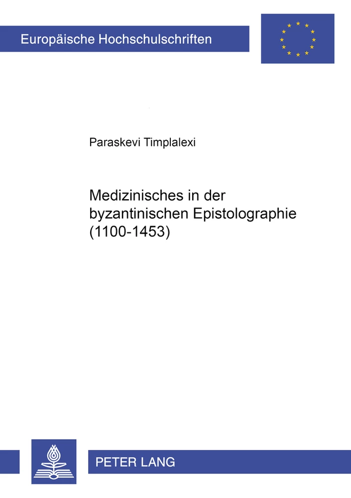 Titel: Medizinisches in der byzantinischen Epistolographie (1100-1453)