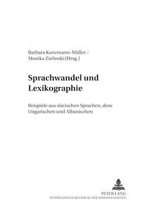 Title: Sprachwandel und Lexikographie