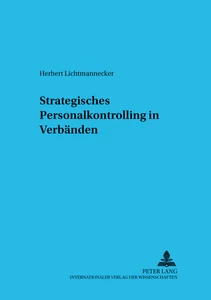 Title: Strategisches Personalcontrolling in Verbänden