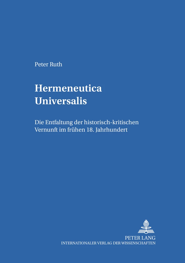Title: Hermeneutica universalis
