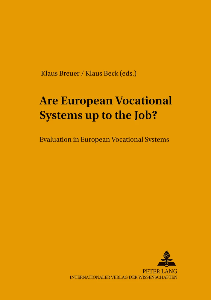 Title: Are European Vocational Systems up to the Job?