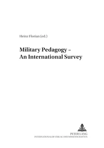 Title: Military Pedagogy – An International Survey
