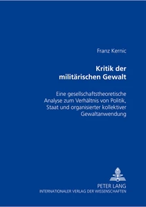 Title: Kritik der militärischen Gewalt