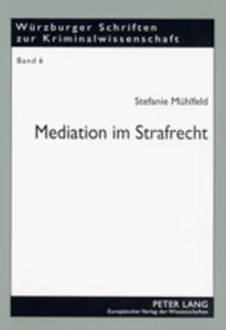 Title: Mediation im Strafrecht