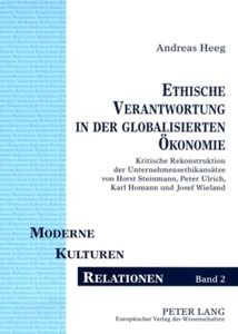 Titel: Ethische Verantwortung in der globalisierten Ökonomie
