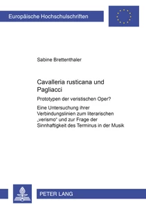 Titel: «Cavalleria rusticana» und «Pagliacci»