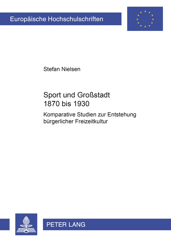 Titel: Sport und Großstadt 1870 bis 1930