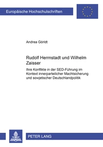 Title: Rudolf Herrnstadt und Wilhelm Zaisser