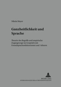 Title: Ganzheitlichkeit und Sprache
