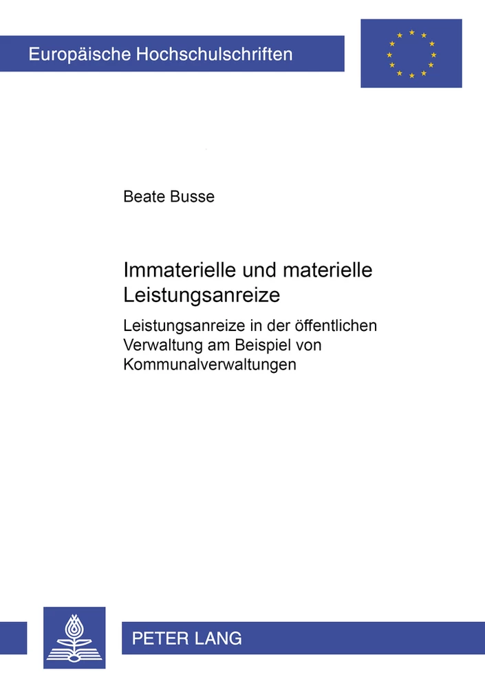 Title: Immaterielle und materielle Leistungsanreize