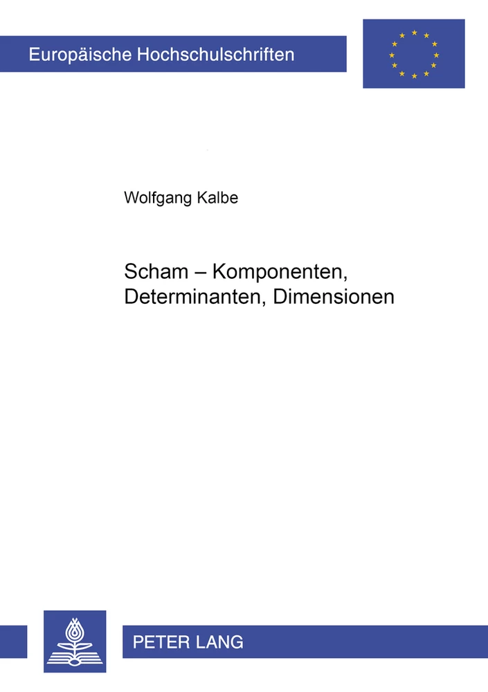 Titel: Scham – Komponenten, Determinanten, Dimensionen