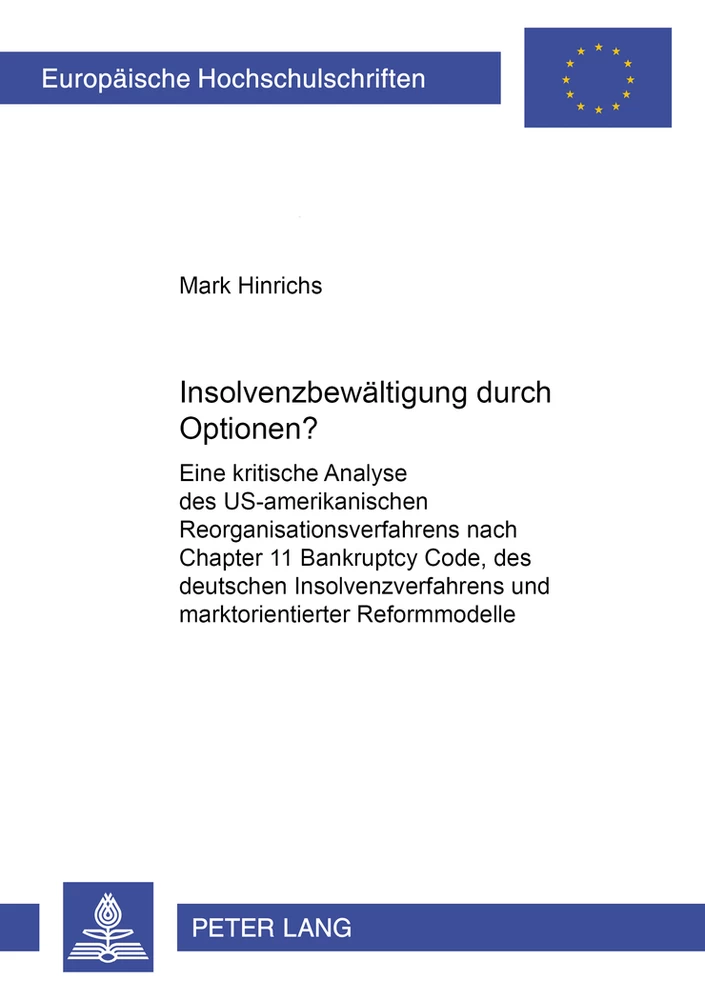 Title: Insolvenzbewältigung durch Optionen?