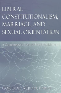 Title: Liberal Constitutionalism, Marriage, and Sexual Orientation
