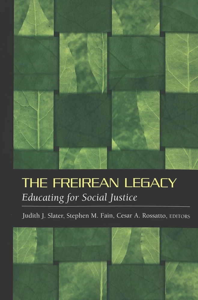 Title: The Freirean Legacy