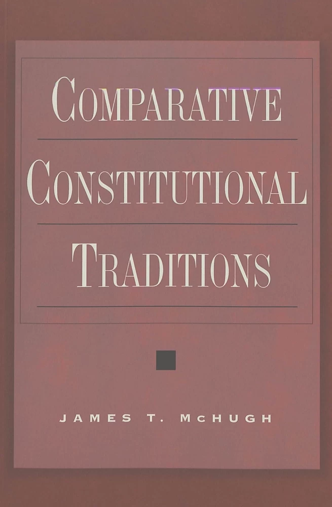 Title: Comparative Constitutional Traditions