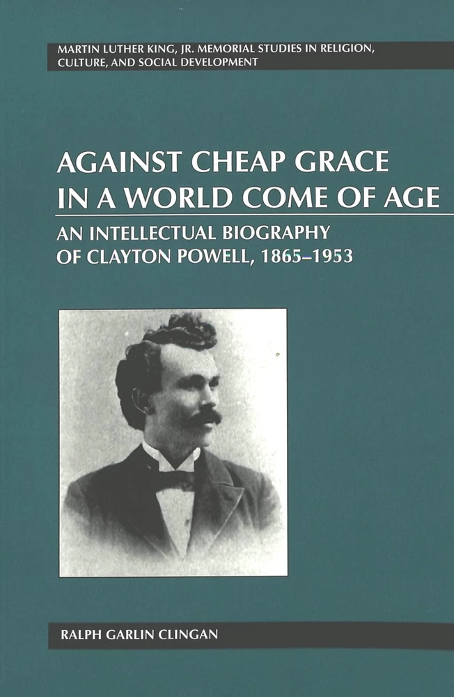 Title: Against Cheap Grace in a World Come of Age