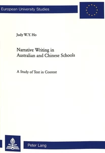 Title: Narrative Writing in Australian and Chinese Schools