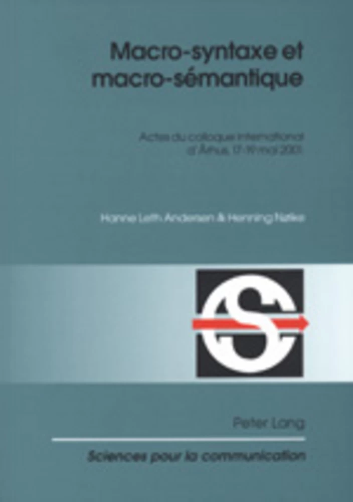 Titre: Macro-syntaxe et macro-sémantique