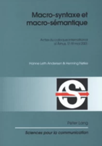 Title: Macro-syntaxe et macro-sémantique